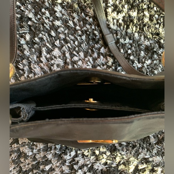 Vintage Paloma Picasso Black Leather Bag - Picture 5 of 8